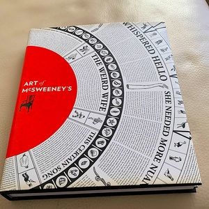 Mcsweeney’s - art of mcsweeney’s book. San Francisco art book 265 pts.